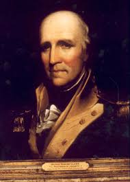 Painting by Matthew H. Jouett. Filson Club of Louisville (KY). 1779Vincennes, IN - Virginia militia Colonel George Rogers Clark, commanding a force of ... - 0225