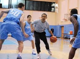 Image result for picture of obama playing basketball