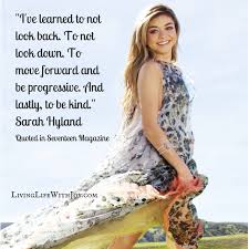 Quote | Sarah Hyland | Living Life With Joy via Relatably.com