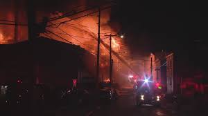 Philadelphia fire: Massive blaze tears through multi-story building in 
Frankford