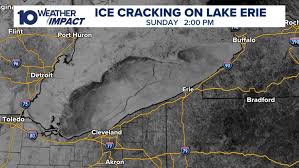 Lake Erie Ice Crack
