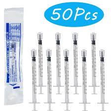 20-100Pcs 1ml 1cc Laboratory Dedicated Luer Lock Syringe ...