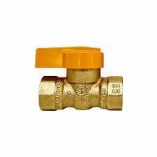 5150F 1-piece Brass CSA Gas Ball Valve - RED-WHITE VALVE CORP.