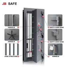 High Quality Metal Vault Safe - Strong Bunker Door