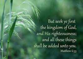 Bible Verse Art Seek Ye First the Kingdom of by PicturesofFaith via Relatably.com