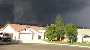 Weak tornado touches down near USA Parkway in Storey County