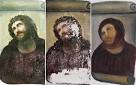 Ruined Jesus fresco restoration in Spain goes from monstrosity to