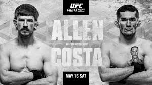 UFC Fight Night on Sportsnet: Allen vs. Costa