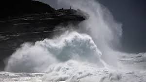 Massive Swells Batter Sydney Beaches, Damaging Iconic Bondi Icebergs