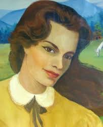 The painting to the left depicts Laura Foster near her fathers house, as Edith F. Carter ... - LauraFoster1