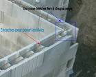 Construction daposun mur en bloc bton (parpaing) m