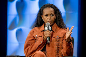 Michelle Obama explains her comments that the US wasn’t ready for a female president