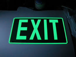 Image result for exit sign