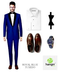 Résultat de recherche d'images pour "brown shoes blue tux"
