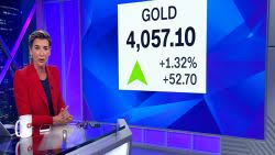 Gold hits $4,000 an ounce for the first time