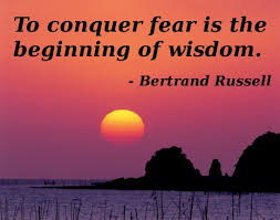 Quotes About Conquering Fear. QuotesGram via Relatably.com