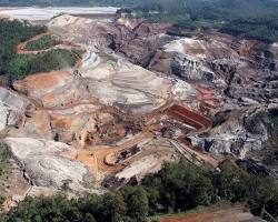 Imagem de Desmatamento para mineração