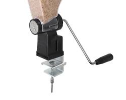 Imagine cu small, handcranked grain mill.