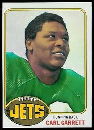 Carl Garrett 1976 Topps football card. Want to use this image? See the About page. - Carl_Garrett