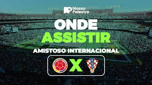 Colômbia x Croácia: onde assistir ao jogo que terá atleta do Palmeiras