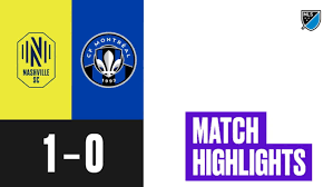 Highlights: Nashville SC 1-0 CF Montréal (MLS)