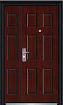 Wooden security doors