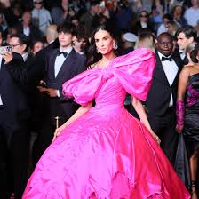 Demi Moore’s Stylist Explains Why She Chose That Decaying Gown for the Cannes Red Carpet