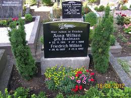 Grab von Anna Wilken (geb. Baalmann) (22.11.1911-27.01.1988 ...