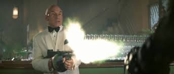 Image result for jean luc picard first contact machine gun