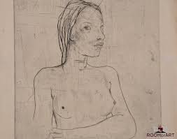 Joachim KARSCH (1897-1945) Female Nude: Room of Art