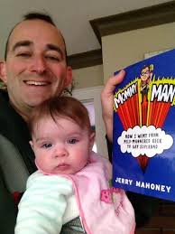 Meet Matt Tappon and his daughter Lilian! Want to know more about them? - mattlilybookselfie