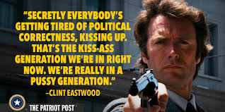 Image result for clint eastwood pussy generation