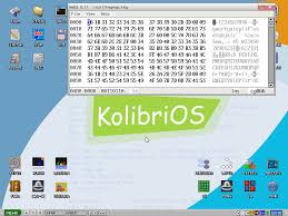 KolibriOS ένα απλό και γρήγορο λειτουργικό σύστημα