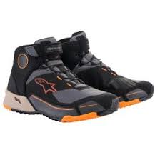Alpinestars CR-X Drystar Riding Shoes Black Light Brown Orange Talla US 7