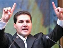 MP Nadim Gemayel warned on Sunday that if Hezbollah used its arms again inside Lebanon “then we will confront it with weapons too.” - gemayel-nadim