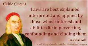 Jonathan Swift quotes on law via Relatably.com