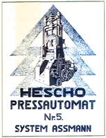 Otto Aßmann - Entwickler von Hescho- - assmann-presse