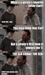 THE SEA CORAL! THE SEA! | Carl! | Know Your Meme via Relatably.com