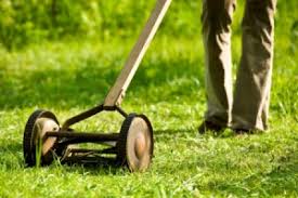 Image result for mowing yard