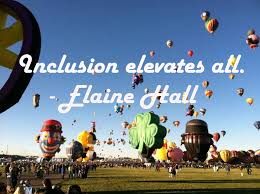 Inclusion Quotes #013 - Elaine Hall | Think Inclusive via Relatably.com