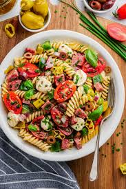 Italian Antipasto Pasta Salad - Easy Peasy Meals