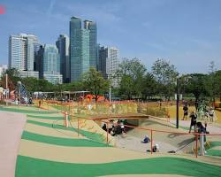 서울 동작구 보라매공원 풍경, AI로 생성