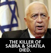 Ariel Sharon (The Butcher of Lebanon) Dies After 8 Years Coma ... via Relatably.com