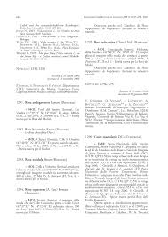 Notulae alla checklist della flora vascolare italiana, 3. 1296: Carex ...
