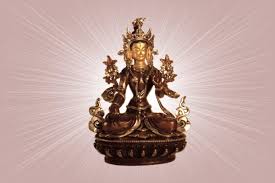 Image result for mother mary, quan yin, green and white tara