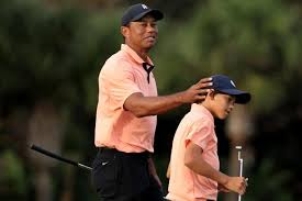 Tiger Woods' son again having the time of his life competing with his ...