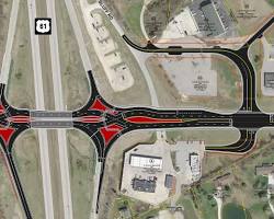 Image of US 61 highway in Missouri
