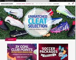 Image of Soccer.com website