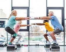 Pilates exercise for seniors