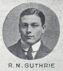 Robert Neil Guthrie graduated MBChB from the University in 1906. - UGSP01908_m
